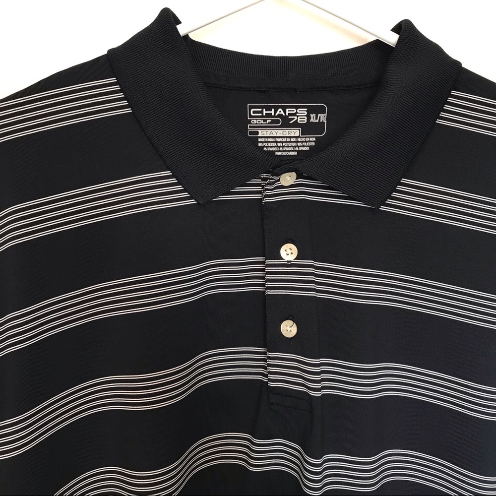 Chaps XL by Ralph Lauren polo collar t-shirt